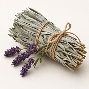 Bâtons d'encens à la lavande et à la sauge en gros |   Lots en gros pour les grossistes américains |   Alternative au sauge blanche en marque privée |   Stock US - Product Image 1