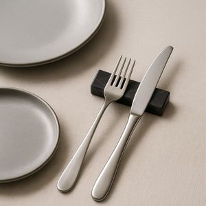 ช้อนส้อมหินอ่อนมีรูปทรงดีไซน์ใหม่เพิ่มความเก๋ให้กับประสบการณ์การรับประทานอาหารและการนำเสนอมื้ออาหาร - Product Image 5