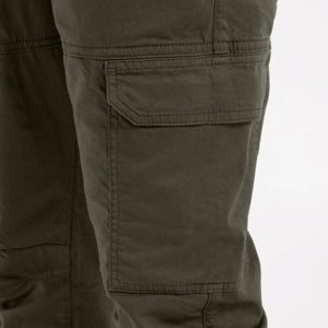 Pantalon cargo personnalisé OEM de haute qualité pour hommes avec ceinture élastique et cordon de serrage réglable - Product Image 6