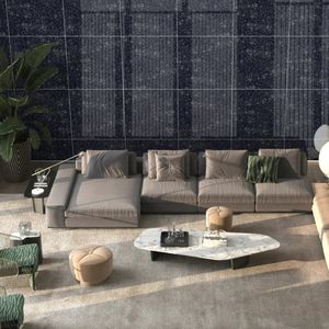 Los espacios elegantes comienzan con azulejos de porcelana de 60x60cm de la India acabado de mármol italiano azulejos de pared de porcelana para la pared de la sala de estar - Product Image 1