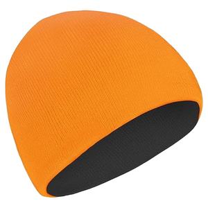 Bonnet en tricot doux original, bonnet en tricot chaud à revers, bonnet en tricot avec logo personnalisé 2026 - Product Image 4