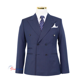 Traje de negocios de un solo pecho personalizado para hombres, uniforme profesional para entornos de trabajo bancarios, fabricado en Vietnam - Product Image 1