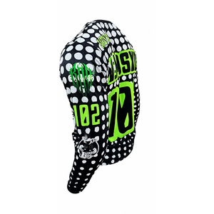 Combinaisons de motocross personnalisées de haute qualité, imprimées pour l'été, % polyester, séchage rapide, respirantes, maillot et pantalon de course, vente en gros CAROLINA - Product Image 3