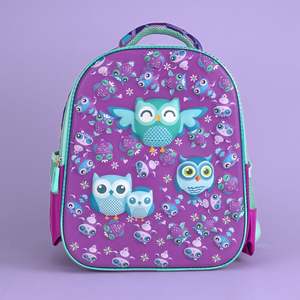 Mochila Infantil con Diseño de Búho Adorable Tykle, ¡Dale Volumen a tu Armario! - Product Image 1