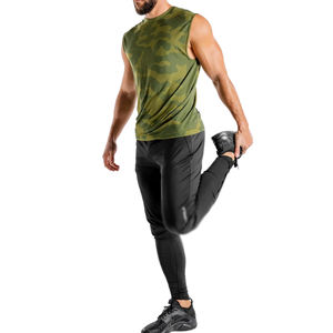 OEM hombres verano liso algodón chaleco camiseta sin mangas ropa de gimnasio culturismo hombres camiseta sin mangas para la venta por encargo Tank-Tom Sando tronco - Product Image 3
