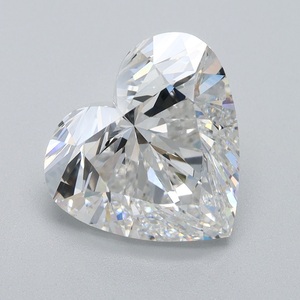 IGI 4,01 CT corazón corte laboratorio diamante blanco suelto calibrado F color VVS2 claridad laboratorio creado diamantes para joyería regalos para ella - Product Image 1