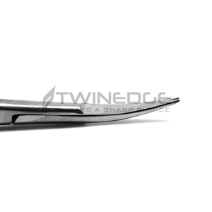 Ciseaux Castroviejo de haute qualité Micro ciseaux chirurgicaux incurvés en acier inoxydable de 4.5 pouces pour une coupe fine et un travail de précision - Product Image 6