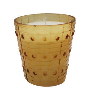 Verre rond votif avec cire couleur verte Design moderne lampe à thé Votive pour la maison et décoration de noël personnalisée - Product Image 4