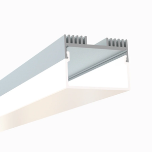 Esthétique Série 6000 Profilé LED en aluminium Découpe personnalisée Éclairage linéaire Espaces commerciaux résidentiels Soudage Poinçonnage - Product Image 2