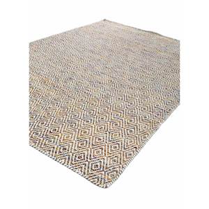 พรมลายเรขาคณิต Abrash Adwv-13047 ทำจากขนสัตว์และใยวิสโคส สีชมพูและสีม่วง สำหรับใช้ในบ้าน - Product Image 2