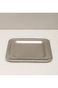 Unique Style Shiny Polished Stainless Steel Serving <b>Tray</b> Top-Table Decorative <b>Tray</b> for Serving <b>Drinks</b> and Snacks - Product Image 3