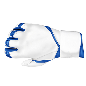 Gants de frappeur de baseball à manchette longue Logo personnalisé en cuir de chèvre unisexe adulte et jeune gants de frappeur de baseball Softball - Product Image 5