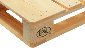 Prix de gros grande palette en bois robuste 1200x1200 48x40 de qualité supérieure empilable type de feuille de glissement de palette EPAL - Product Image 4