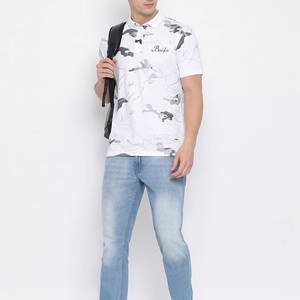 Piqué personalizado de manga corta de verano para hombre de ajuste regular para Polos para niños en poliéster/Tela de punto de algodón - Product Image 4