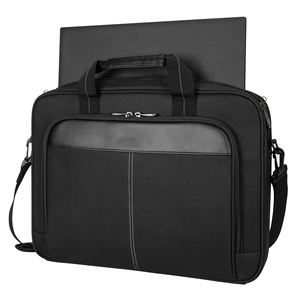 Sac de transport professionnel pour ordinateur portable avec coutures solides et rembourrage pour la sécurité de l'ordinateur portable au bureau et en voyage - Product Image 3