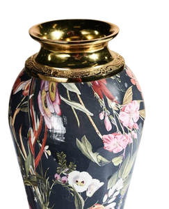 แจกันโลหะพิมพ์ลาย - Product Image 3