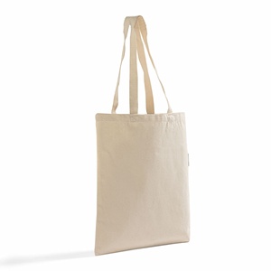 Organic Cotton Tote Bag 12oz <b>Medium</b> Classic Canvas Reusable Heat Transfer Printed Plain Screen Design for Gift - Product Image 4