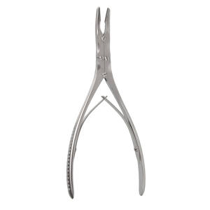 Rongeur Marquardt de Alta Calidad, 8 Pulgadas, 3 mm, Ligeramente Curvado, Doble Acción, Acero Inoxidable, Instrumento Quirúrgico Ortopédico para Cortar Huesos - Product Image 1