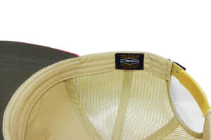 Vente en gros de chapeaux de camionneur 3 tons en denim/toile pour hommes design personnalisé 5 panneaux avec dos en maille respirant haute qualité chapeaux du Vietnam - Product Image 6