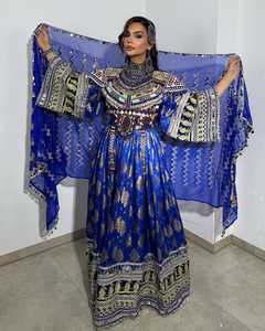 Robe afghane Kuchi faite à la main en gros à vendre, tissu en coton de la meilleure qualité, afghane Kuchi avec broderie - Product Image 2