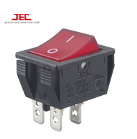 Interrupteur à bascule à double pôle JEC 608 avec IP65, courant maximal 10A/16A, 250VAC -25°C~85°C, ULCUL ENEC CQC