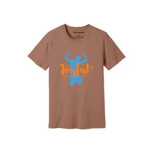 Camiseta de algodón 100% con temas de bondad, estampado de estilo informal, 12 opciones de color, 160-180, colocación de diseño personalizable GSM pesado - Product Image 3
