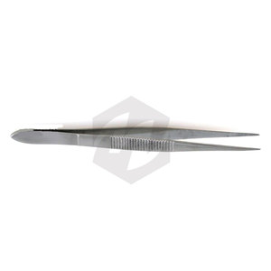 Pince à épiler à pointe fine dentelée pince à épiler 3.5 ''Instruments médicaux pince à épiler en acier inoxydable utilisation chirurgicale sourcil - Product Image 4