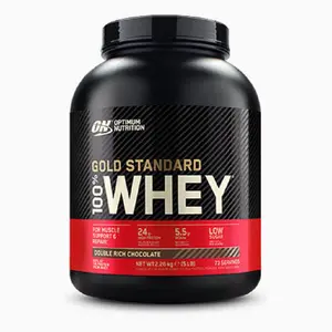 100% Optimum Nutrition WHEY PROTEIN à vendre GOLD STANDARD protéine de lactosérum pour le gain musculaire