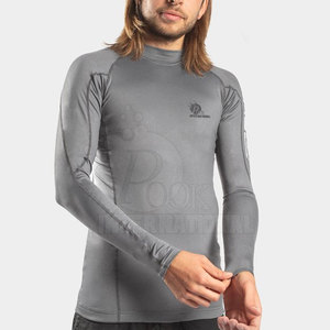 เสื้อรัดรูปแขนยาวสำหรับผู้ชายผู้หญิง,ชุดรัชการ์ดแห้งเร็ว - Product Image 1