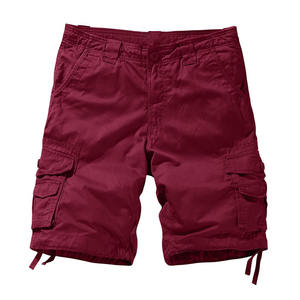 Pantalones Cortos Cargo para Hombre, Shorts Transpirables de Secado Rápido, Color Sólido, Moda Informal, Verano, Uso Diario - Product Image 1