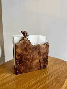 CAPTIVATION PORTE-SERVIETTE BAR TISSU HOLDER Hôtel Serviette En Bois Organisateur Hospitalité Table Accessoire Premium Serviette En Bois - Product Image 5