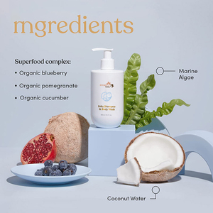 OEM etiqueta privada sin sulfato 2 en 1 Baby Shower Gel Body Wash y champú para bebé Venta caliente humedad orgánica bebé champú lavado - Product Image 3