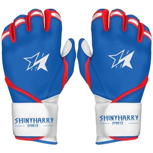 High Quality Durable Eco-Friendly Baseball Batting Gloves Professional Leather Custom Logo Comfortable Breathable - Product Image 6
