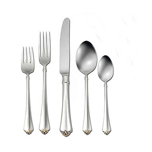 Nuevo Juego de Cubiertos de Acero Inoxidable de Diseño Real, Económico, con Mango Elegante, Cuchara, Cuchillo y Tenedor de Acero Inoxidable - Product Image 2