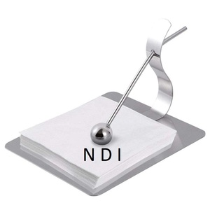 Conception personnalisée porte-mouchoirs en métal vaisselle vaisselle décoration bureau porte-papier de soie - Product Image 5