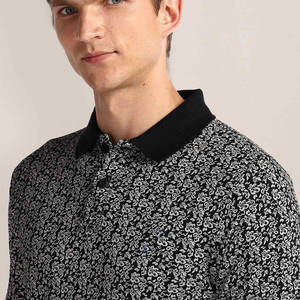 Tissu personnalisé 100% coton polo de golf d'affaires pour hommes polo de golf uni fabriqué au Pakistan - Product Image 4