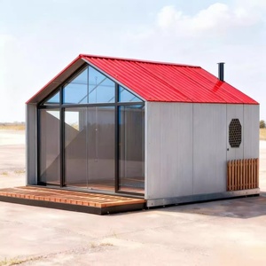 <span class=keywords><strong>Casa</strong></span> Móvil Moderna de Acero para Perros con Ruedas para Villas Urbanas y Patios - Product Image 6