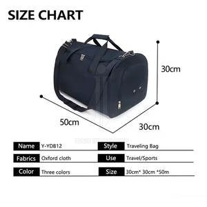 Sacs de voyage bon marché d'usine sac de sport de couleur personnalisée sacs de voyage de sport personnalisés - Product Image 5