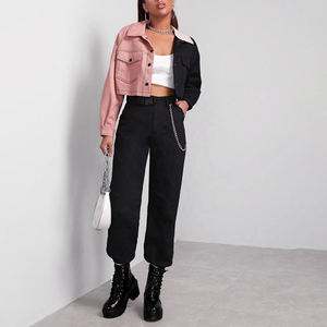 Chaquetas Vaqueras para Mujer, Nueva Colección 2026, Transpirables, de Primera Calidad, Estilo Lavado, Moda Urbana, Corte Regular - Product Image 5