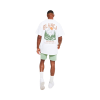 T-Shirts Unisexe Haute Qualité 100% Coton Col Rond Oversize Logo Personnalisé Style Streetwear Sérigraphie Longue Longueur Prix Usine