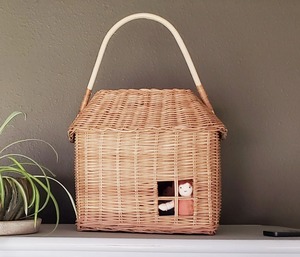 Panier en rotin naturel écologique - Grand panier - Rangement multifonctionnel moderne et polyvalent - Product Image 2