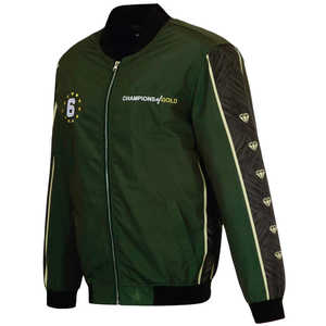 Veste universitaire en satin, bomber, personnalisable, faible MOQ, hommes, rétro, col baseball, violet, logo vintage, équipe, design ample, vêtements de sport, broderie - Product Image 2