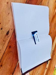 ปกสมุดไดอารี่และวารสารหินเดี่ยวสีน้ำตาลสีน้ำตาลไม่ซ้ำใครดีไซน์ใหม่ล่าสุดออกแบบได้ตามต้องการสำหรับการใช้งานประจำวัน - Product Image 2