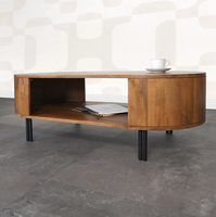 Table basse moderne en bois massif - Delia