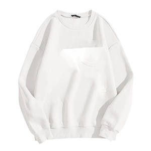Sudadera informal de cuello redondo de manga larga de algodón personalizada OEM - Product Image 2