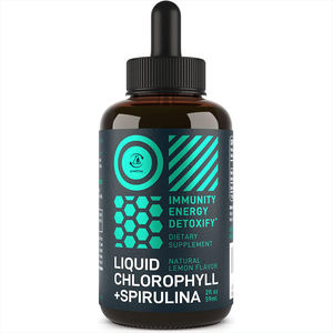 คลอโรฟิลล์ สไปรูลิน่า ชนิดน้ำ ยอดขายดีที่สุด บำรุงสุขภาพ ผม ผิว เล็บ คลอโรฟิลล์แบบหยด เสริมภูมิคุ้มกัน พลังงาน และดีท็อกซ์ สไปรูลิน่าชนิดน้ำ - Product Image 2