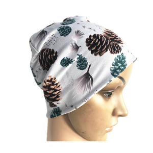 Bonnet unisexe en laine mélangée à imprimé numérique, chaud, confortable, léger, séchage rapide, broderie personnalisée, nouvelle collection, vente chaude - Product Image 5