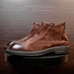Chaussures de ville en cuir de porc de haute qualité avec revêtement imperméable et semelle intérieure souple pour hommes - Product Image 1