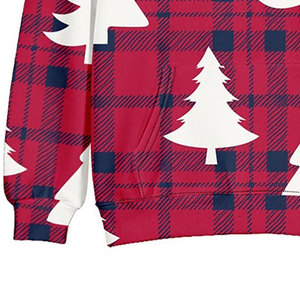 Meilleurs sweats à capuche de Noël pour hommes personnalisables avec votre propre logo en polyester et coton, matériau thermique, impression bouffante disponible - Product Image 4