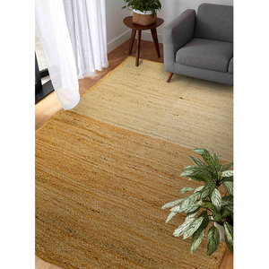 Superventas de alta calidad, alfombra rectangular moderna de yute trenzada, lavable, duradera para uso doméstico, sala de estar, dormitorio, puerta exterior, buena - Product Image 1